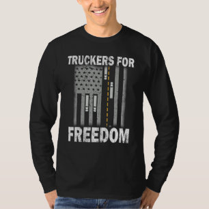 Camiseta Comboio Da Liberdade Para 2022 Suporte A Caminhone