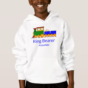 Camiseta Comboio de anel de casamentos com portador de anéi