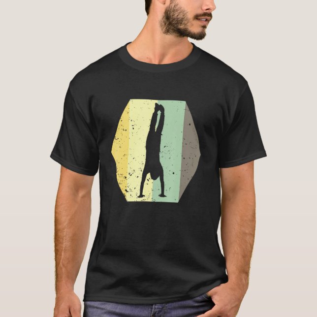Camiseta Comboio de ginástica de manutenção de malhação (Frente)