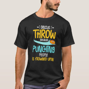 Camiseta Comboio De Lança De Disco E Disco De Campo