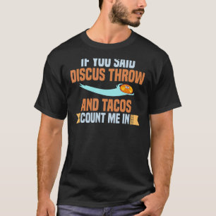 Camiseta Comboio De Lança De Disco E Disco De Campo