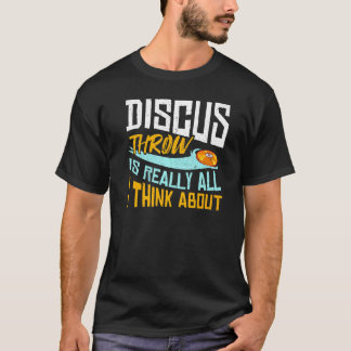 Camiseta Comboio De Lança De Disco E Disco De Campo