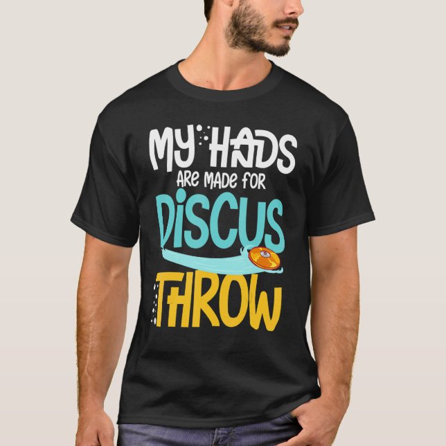 Camiseta Comboio De Lança De Disco E Disco De Campo (Frente)