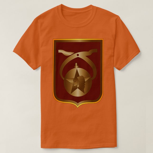 Camiseta Comboio de Munições de segundo com Txt X (Frente do Design)