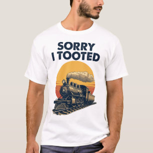 Camiseta Comboio Desculpe Por Ter Entrocado A Locomotiva En