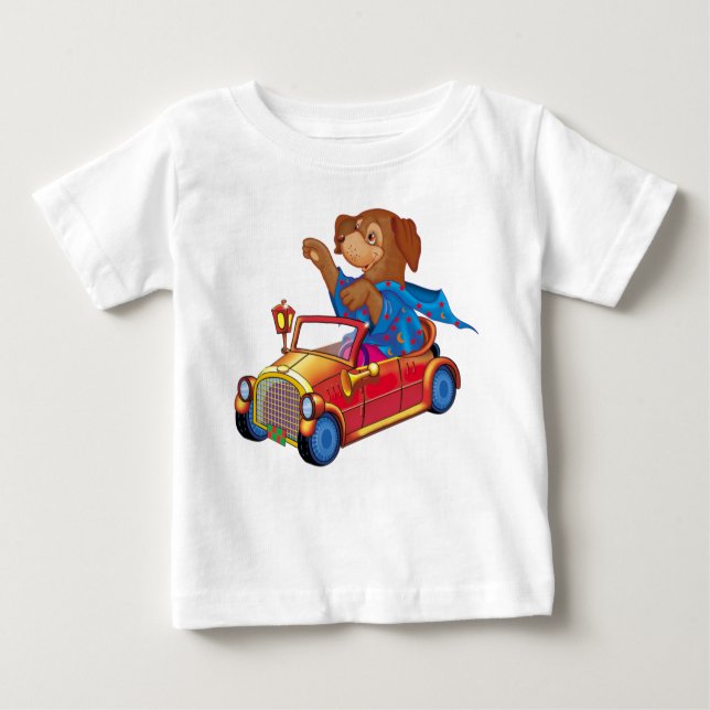 Camiseta comboio e carro (Frente)
