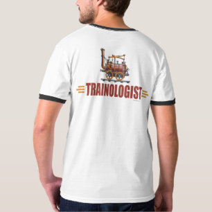 Camiseta Comboio ferroviário humorístico