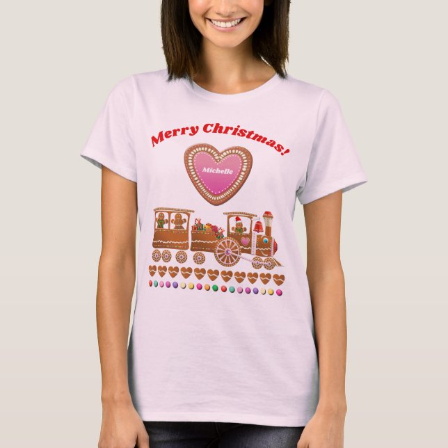 Camiseta Comboio Gingerpão de Natal (Frente)