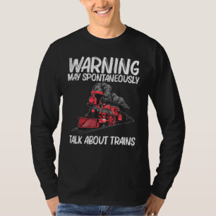 Camiseta Comboio legal Para Homens Transportes Públicos Fer
