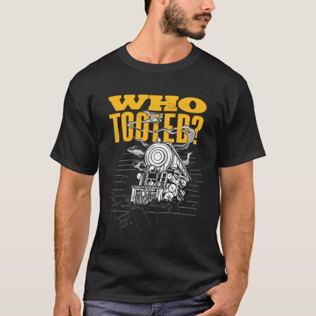 Camiseta Comboio Locomotivo Que Atacou (Frente)