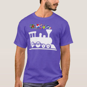 Camiseta Comboio Países Latim Bandeira Patrimônio Hispânico