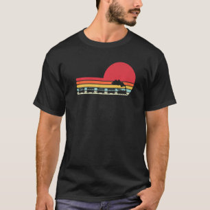 Camiseta Comboio Retro Vintage Transporte Ferroviário Vapor