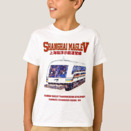 Camiseta Comboio Transrápido Xangai Maglev SMT
