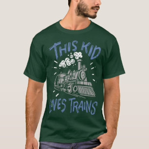 Camiseta Comboios Comboios Modelo Sobre Comboios