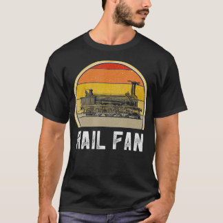 Camiseta Comboios Homens Vintage Comboio Caminhão-de-Ferro