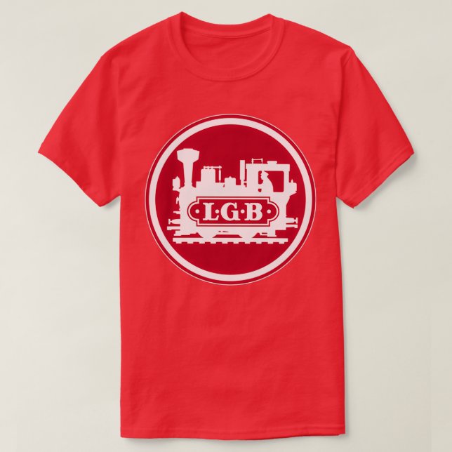 Camiseta Comboios LGB (Frente do Design)