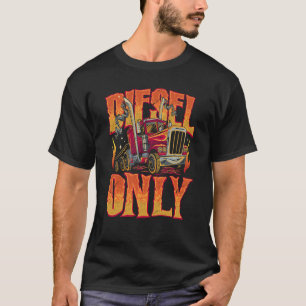 Camiseta Comboios-Maquinistas de Semi-Caminhões Diesel 18 R