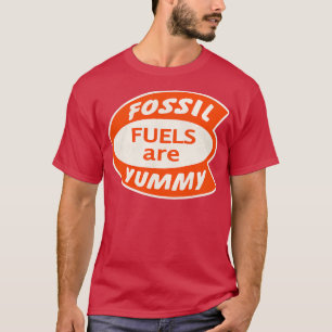 Camiseta Combustíveis fósseis são magros