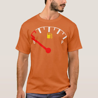 Camiseta Combustível a Gás Vazio Tanque Inflação Engraçada 