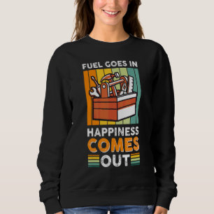 Camiseta Combustível entra na felicidade sai