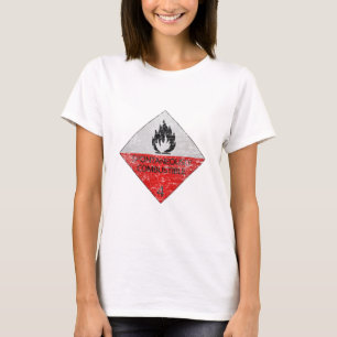 Camiseta Combustível espontaneamente