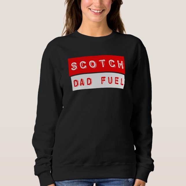 Camiseta Combustível para Pai escocês (Frente)
