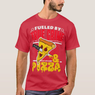 Camiseta Combustível pelo Crime Verdadeiro e Pizza Crime Ju