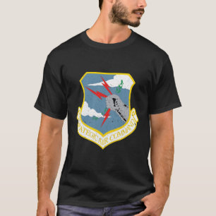 Camiseta Comd Aéreo Estratégico Sac Guerra Fria Grunge