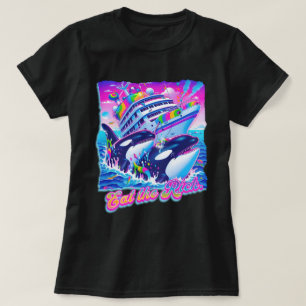 Camiseta Come Orca Whale Animal Yacht, Rich Whale 90 s