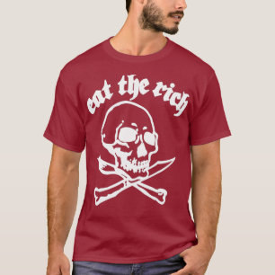 Camiseta Come Rich Comida Classic Rock