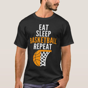 Camiseta Come Sleep Bysketbyll Repete Court Byll Players Fa