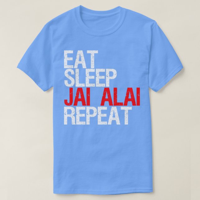 Camiseta Come Sleep Jai Alai Repete Presente (Frente do Design)