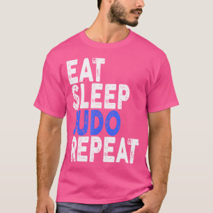 Camiseta Come Sleep Judo Repete Judo