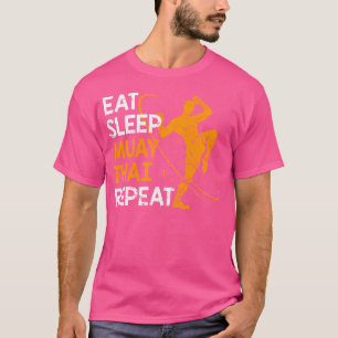 Camiseta Come Sleep Muay Thai Repete Muay Thai
