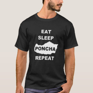 Camiseta Come Sleep Poncha Repete A Bebida Tradicional Made