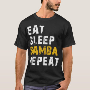 Camiseta Come sleep samba