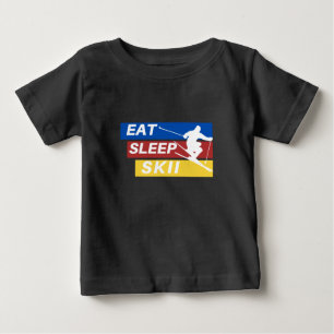 Camiseta Come Sleep Skii Baby
