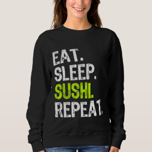Camiseta Come Sleep Sushi Repete Chef