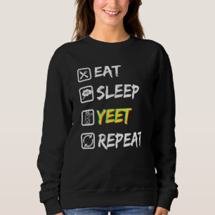 Camiseta Come Sleep Yeet Repete Teto Com Dança Urbana Local