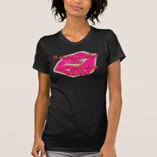 Camiseta Começado com um T do beijo