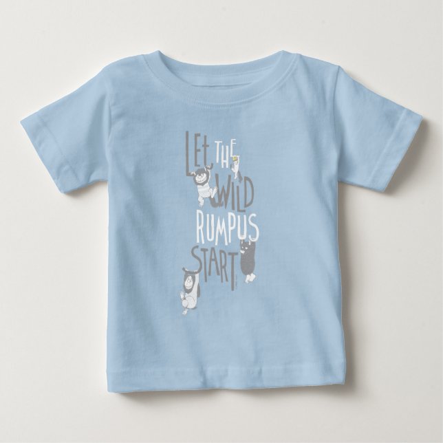Camiseta Comece o Rumpus Selvagem (Frente)