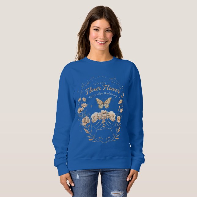 Camiseta Começos Florais (Frente Completa)