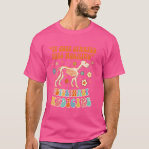 Camiseta Começou Esta Manhã Engraçada Com Medicina Veteriná
