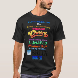 Camiseta Comédia de família da minha garota de sofá de cour