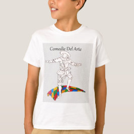 Camiseta comédia del arte harlequin