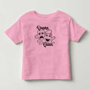 Camiseta Comédia E Teatro Tragédia Máscara O Drama Rainha N