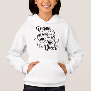 Camiseta Comédia E Teatro Tragédia Máscara O Drama Rainha N