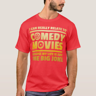 Camiseta Comédia Filmes em Goer retro