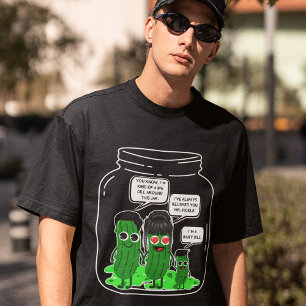 Camiseta Comédia Hilarious Pickle Family "I'm Big Dill"