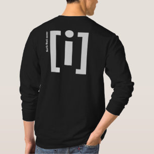 Camiseta comédia informal improvisada